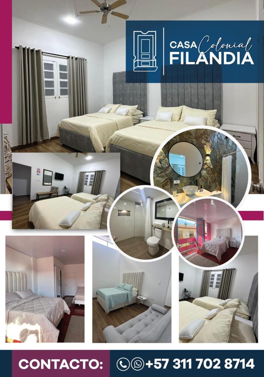 Casa Colonial Filandia Apartment Exterior photo